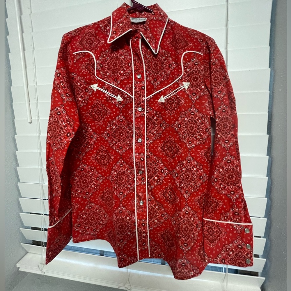 Vintage “Sheplers” woman’s Cowboy shirt